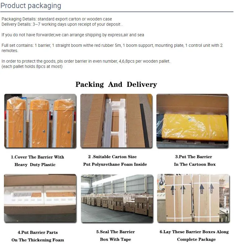 Boom Barrier Gate for Parking System